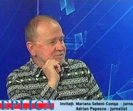Jurnalistul de investigații Adrian Popescu s-a sfârșit neștiut de nimeni, în țară. Fiica sa a murit,
concomitent, în Japonia.