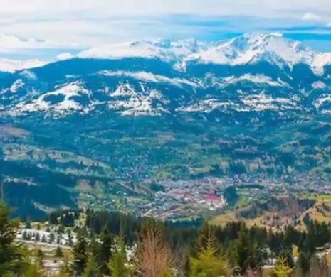 Premieră în România! Oraşul în care a nins în luna august