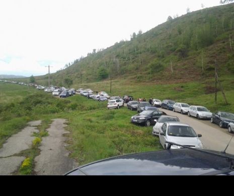 Restricţii rutiere pe drumul spre  MĂNĂSTIREA PRISLOP până în toamnă. Care este MOTIVUL