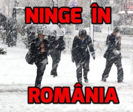 A căzut PRIMA ZĂPADA din acest an. În ce judeţ din ROMÂNIA temperaturile sunt deja NEGATIVE