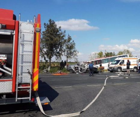 Accident GROAZNIC lângă Medgidia! Situația actuală a VICTIMELELOR. S-a activat Planul Roșu de Intervenție