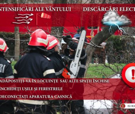 AVERTIZARE PUBLICĂ de FURTUNĂ. Zone PERICULOASE și de ce trebuie să vă FERIȚI