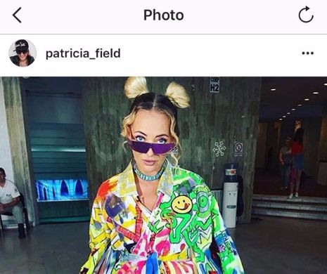 Delia a primit aprecierea Patriciei Field, stilista filmelor „Diavolul se îmbracă de la Prada" și „Sex and the city”