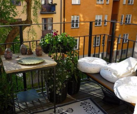 Fă din micul balcon colțul tău preferat