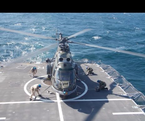 Militar rănit în timpul antrenamentului pe mare