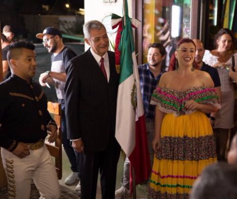 Petrecere autentic mexicană în Centrul Vechi, de Ziua Națională a Mexicului
