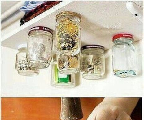 Borcanele suspendate, o idee genială pentru bucătăria ta