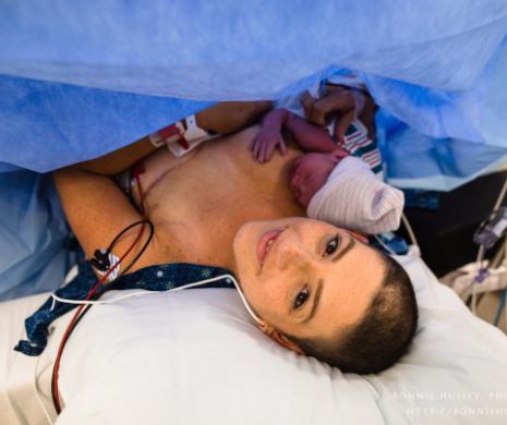 Există VIAȚĂ și după CANCER! Povestea INPRESIONANTĂ a tinerei BOLNAVE de CANCER care a născut un BEBELUȘ SĂNĂTOS