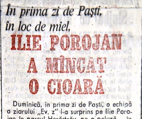 Mort de foame, de Paște, un bucureștean a gătit o cioară