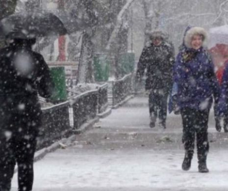 News Alert! COD GALBEN de vânt și ninsori în șase județe