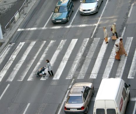 Trecerea de pietoni, proba de foc pentru români
