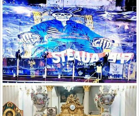 ŞOCANT. ULTRAŞII Stelei l-au pus pe Gigi Becali pe SCAUNUL ELECTRIC!