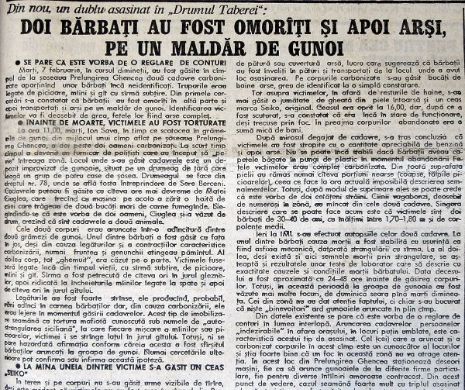 Torturați, omorâți și arși în gunoaie