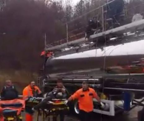 ACCIDENT cu FINAL TRAGIC. Trei bărbaţi au MURIT INTOXICAŢI pe DN6