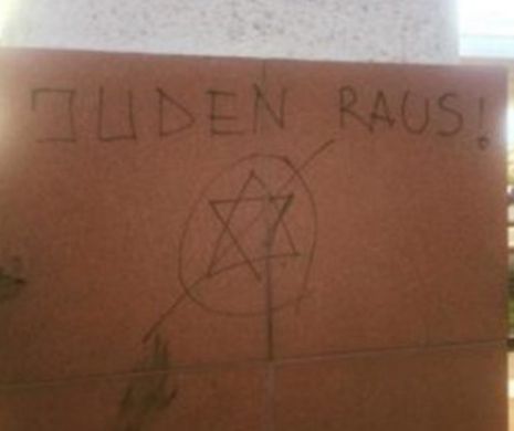 POLIȚIA ÎN ALERTĂ! SCANDAL IMENS cu inscripții ANTISEMITE pe zidurile Gării din Cluj