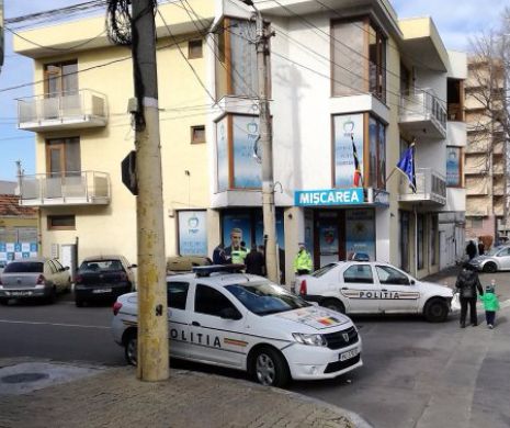 Sediul PMP Constanța, vandalizat. Poliția anchetează cazul
