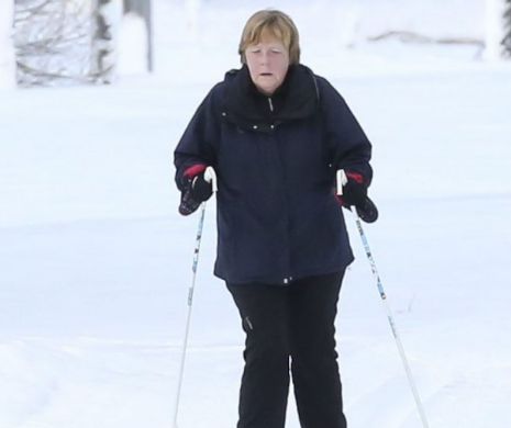 Angela Merkel,  vacanță în celebra stațiune St. Moritz din Elveția