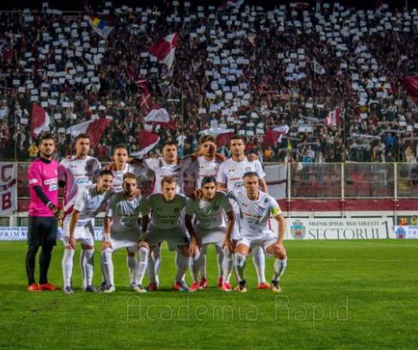 LOVITURĂ pentru Rapid. „Au fost ANULATE toate investițiile”