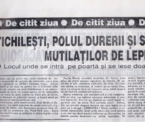 Ținutul leproșilor de la Tichilești, Tulcea