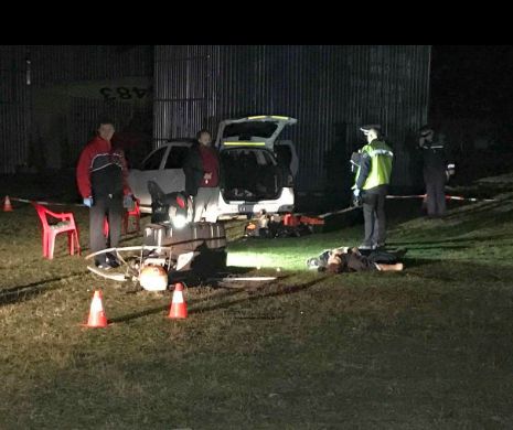 Accident mortal cu parapanta. Un tânăr aproape a fost decapitat