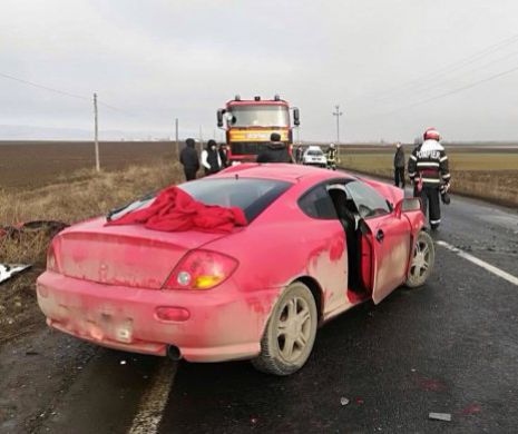 ACCIDENT TERIBL în județul Covasna. O persoană a murit, iar cinci au fost grav rănite