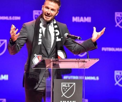 David Beckham are propria echipă
