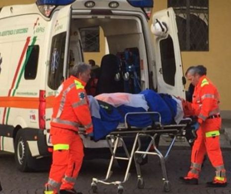 GHINION. Au oprit o maşină pe stradă şi şi-au luat-o la greu