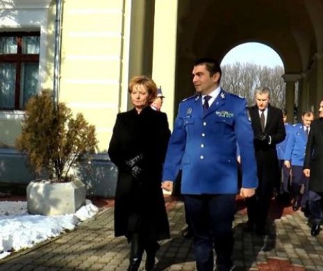 Majestatea Sa Margareta a mâncat la popota Jandarmeriei