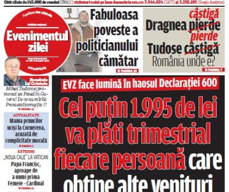 Marţi, 16 ianuarie 2018