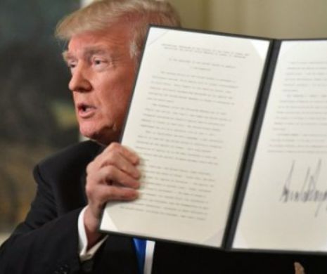 Trump vrea să TAIE banii pentru palestinieni
