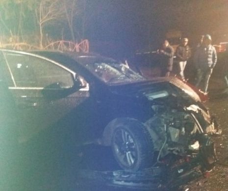 Accident violent la  Coșevița. Trei oameni au ajuns la spital