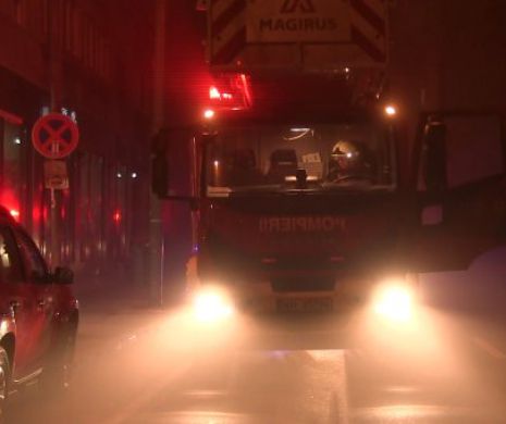 Apartament din centrul Timișoarei ars de la o țigară