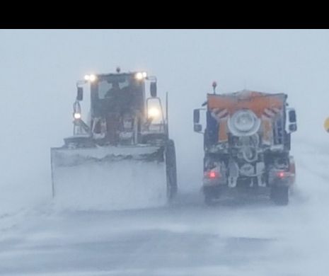 Constanța, sub cod portocaliu, prelungit, de viscol și ninsori