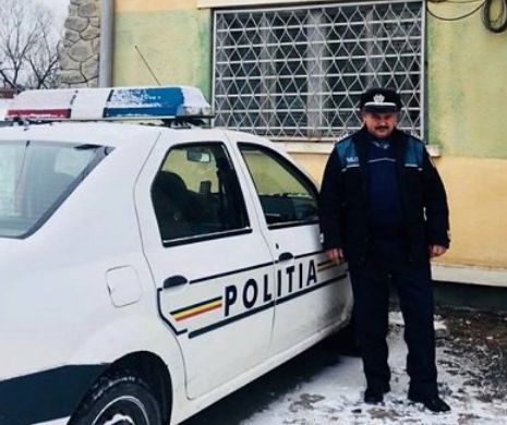 Doi copii scoşi din flăcări de un poliţist aflat în timpul liber