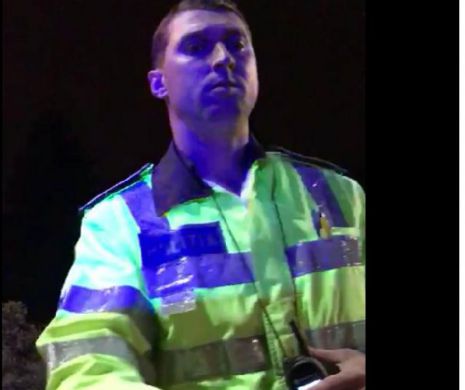Exclusiv EVZ. Cristian Boureanu l-a înjurat pe poliţistul Ovidiu Andrei după ce s-a legitimat
