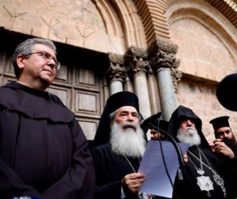 ÎNCHIDEREA Bisericii Sfântului Mormânt: CIOCNIREA dintre Bisericile CREȘTINE și Israel