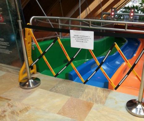 Incident șocant la Therme. ANPC ia măsuri. Copil de 8 ani, lovit de tobogan, rămas fără dinți