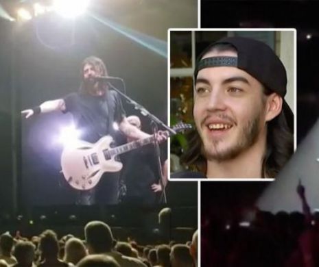 Poveste fascinantă: Un FAN al celebrei trupe Foo Fighters şi-a ÎMPLINIT VISUL