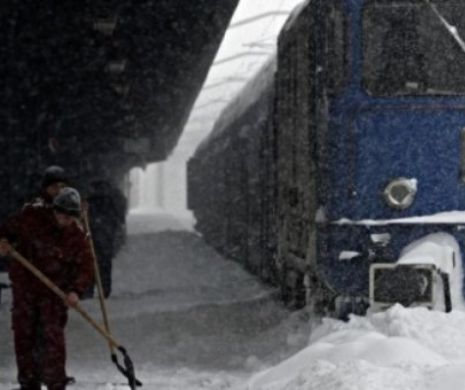 România a PARALIZAT DE FRIG. Peste 100 de TRENURI au ÎNGHEŢAT în gări. ZECI de drumuri ÎNCHISE