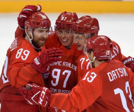 Rusia a cucerit TITLUL OLIMPIC la hochei pe gheață, după o finală de senzație