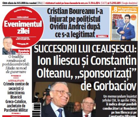 Vineri, 2 februarie 2018