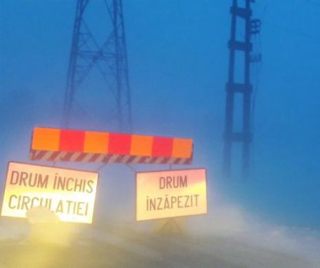 CIRCULAȚIA a fost reluată pe majoritatea DRUMURILOR din ȚARĂ