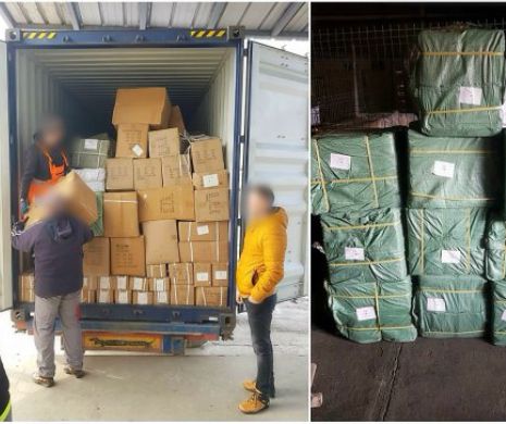 CONTRABANDĂ cu TOPOARE și CUȚITE în portul Constanța