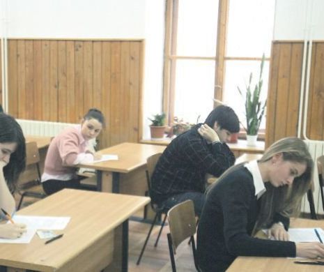 Elevii de liceu susțin LUNI prima SIMULARE a probelor de BACALAUREAT