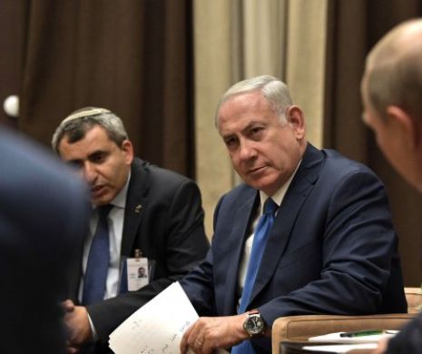 Poliția ISRAELIANĂ, acasă la PREMIERUL Netanyahu