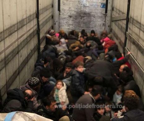 79 de MIGRANȚI au trecut prin ROMÂNIA ca prin BRÂNZĂ