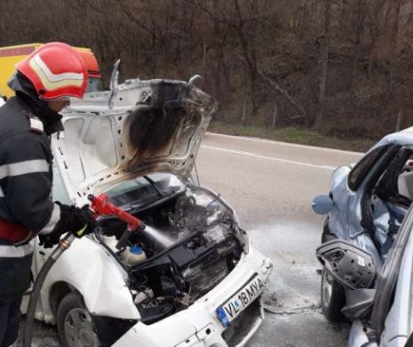 Accident TERIBIL în Vâlcea. Au fost RĂNIȚI GRAV cinci copii!