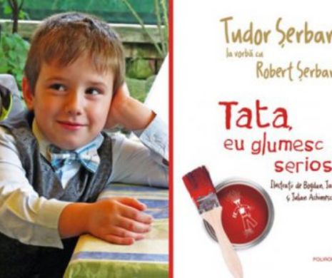Cel mai tînăr autor debutează la Polirom cu volumul Tata, eu glumesc serios!