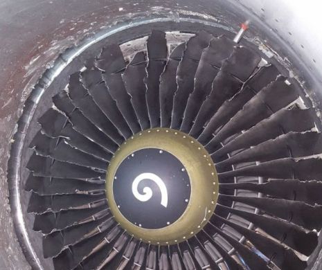 Cum arată motorul avionului Blue Air, DISUTRS la scurt timp după ce a decolat de la Cluj. CONTROVERSE ...