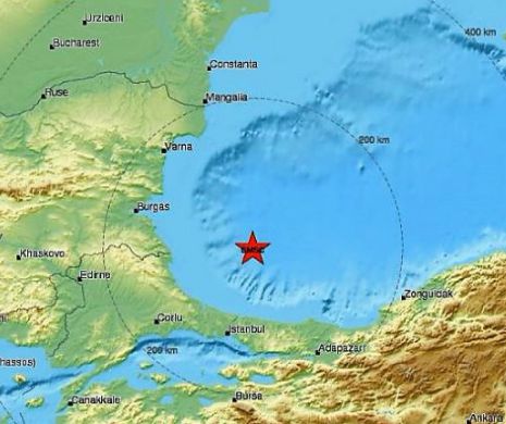 CUTREMUR ÎN MAREA NEAGRĂ